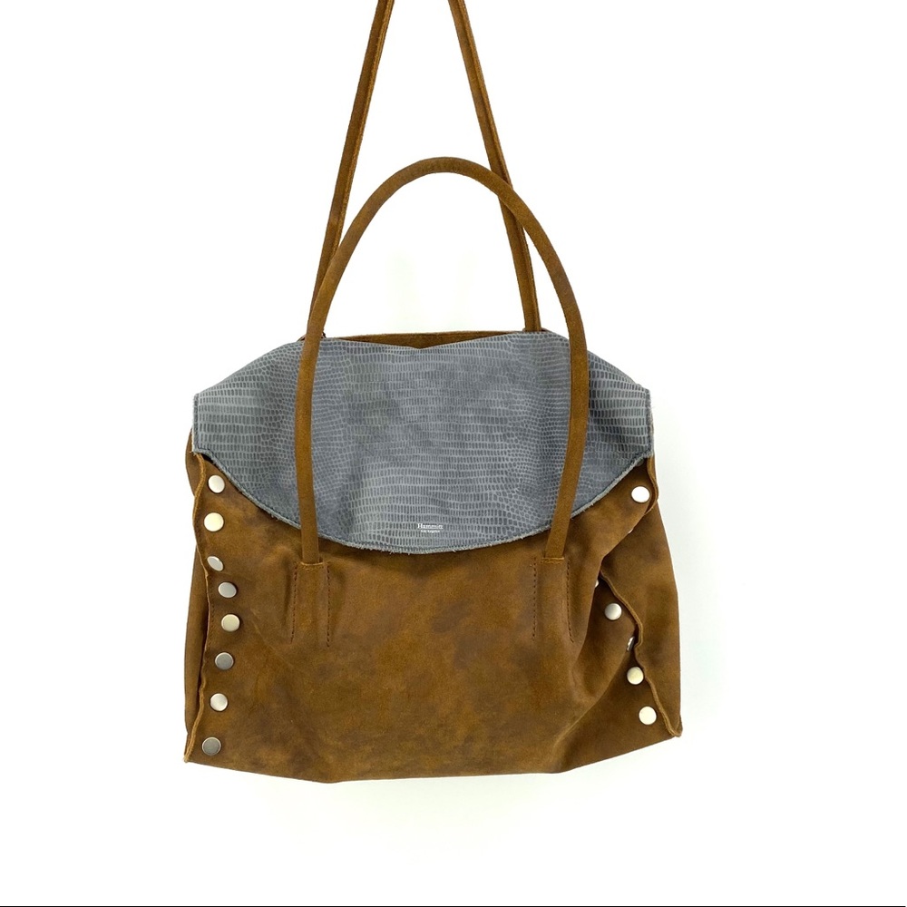 Hammitt Shawn Bag Leather Satchel Studded Shoulder